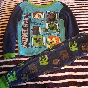 Minecraft pajamas